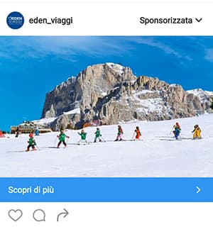 annunci interattivi instagram