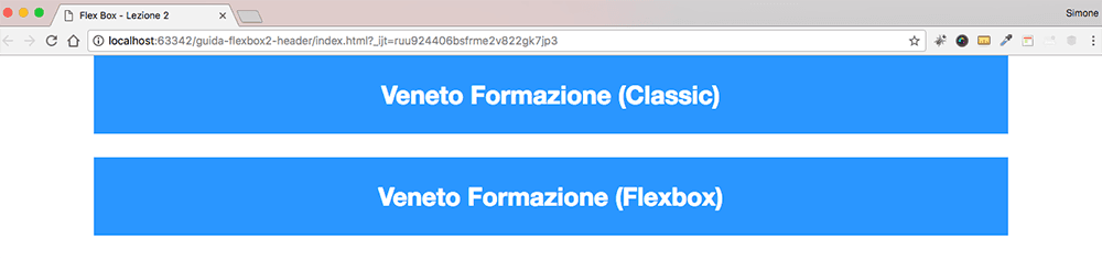 Flex Header